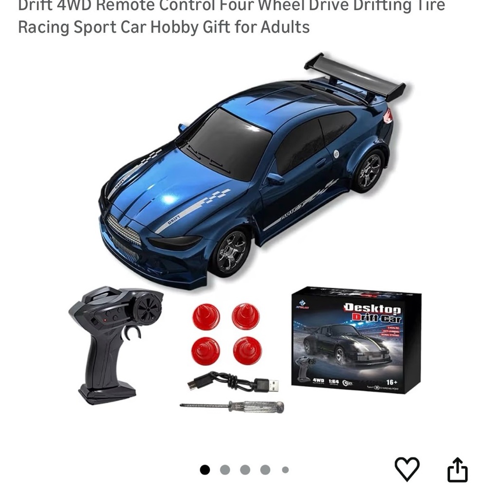 Desktop Drift Car with Remote Control -